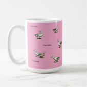 Mug Rose J'adore Les Canards (Gauche)