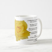 Mug  Rose jaune (Devant droit)