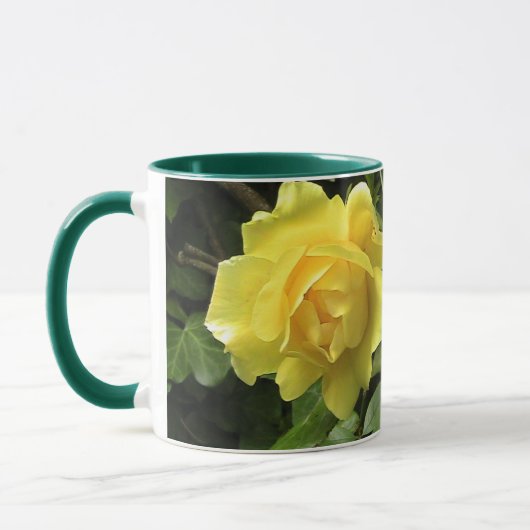 Mug Rose jaune (Gauche)