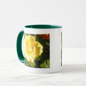 Mug Rose jaune (Devant gauche)