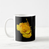 Mug Rose jaune avec gouttes de ragoût (Gauche)
