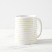 Mug Rose jaune du Texas - En vichy Etat avec Rose (Devant droit)