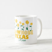 Mug Rose jaune du Texas - Jardin Rose (Devant droit)