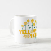 Mug Rose jaune du Texas - Jardin Rose (Devant gauche)