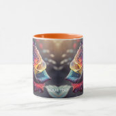 Mug Rose jaune mignonne Imaginaire (Centre)