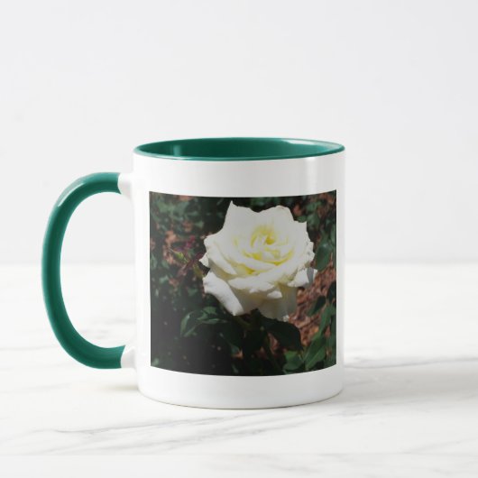 Mug Rose jaune pâle (Gauche)