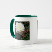 Mug Rose jaune pâle (Devant gauche)