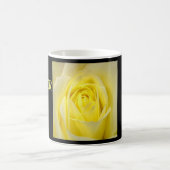 Mug Rose jaune profonde (Centre)