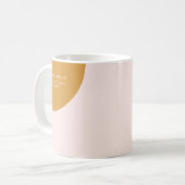 Mug Rose & Jaune | Publicité d'entreprise Colorée (Devant gauche)