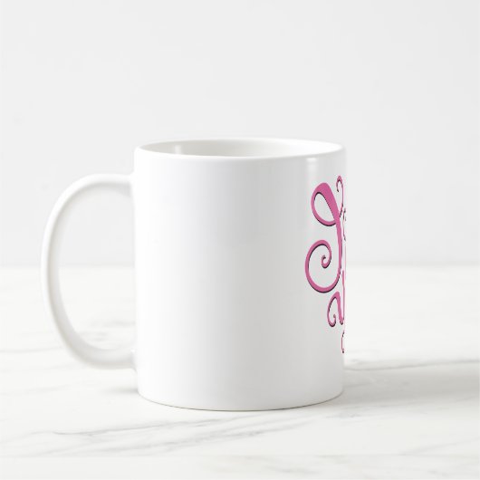 Mug Rose Je T'Aime (Gauche)