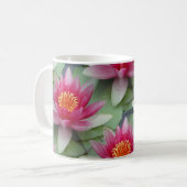 Mug Rose Lotus Water Lily (Devant gauche)
