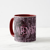 Mug Rose Mandala  (Devant gauche)