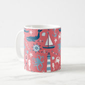 Mug Rose marin (Devant gauche)