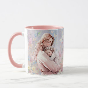 Mug Rose Mère et Fille