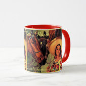 Mug "Rose mexicain" (Devant droit)
