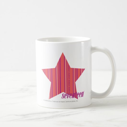 Mug Rose mince 4 de rayures (Droite)