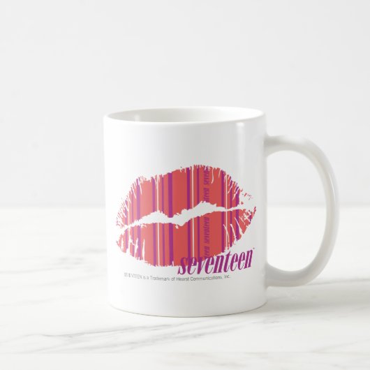 Mug Rose mince de rayures (Droite)