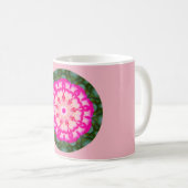 Mug Rose miniature Fractal (Devant droit)