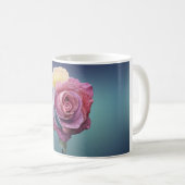 Mug Rose multicolore (Devant droit)