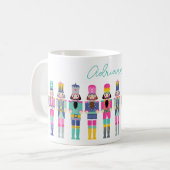 MUG ROSE NOËL NUTCRACKERS (Devant gauche)