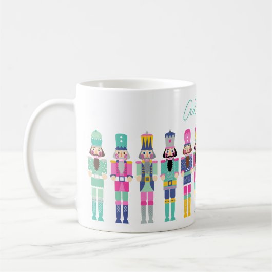 MUG ROSE NOËL NUTCRACKERS (Gauche)