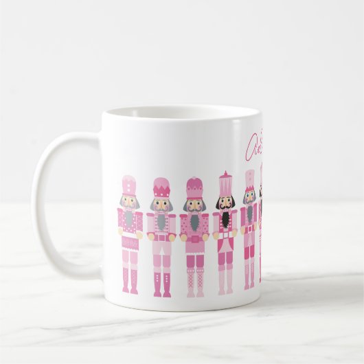 MUG ROSE NOËL NUTCRACKERS (Gauche)