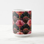 MUG ROSE NOIR OR ART DÉCO MOTIFS (Centre)