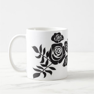 Mug Rose noir pour bestie