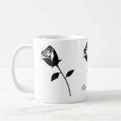 Mug Rose noir Valentine Flower Thunder_Cove (Gauche)