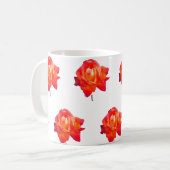 Mug Rose orange (Devant gauche)