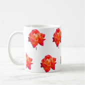 Mug Rose orange (Gauche)
