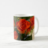 Mug Rose orange (Devant droit)