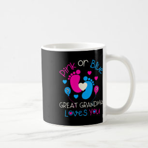 Mug Rose Ou Bleu Grand Grand-Mère Vous Aime Chemise Ge