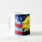 Mug Rose patriotique (Devant gauche)
