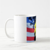 Mug Rose patriotique (Gauche)