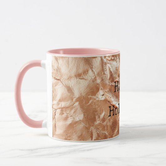 Mug Rose Peach Gold Glam (Gauche)