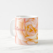 Mug Rose personnalisé (Devant gauche)