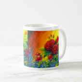 Mug Rose Plumage (Devant droit)