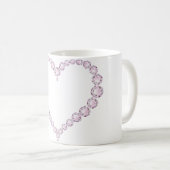 Mug Rose Quartz Gem Heart (Devant droit)