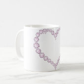 Mug Rose Quartz Gem Heart (Devant gauche)