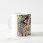Mug Rose (quatre fleurs), Alphonse Mucha (Devant gauche)