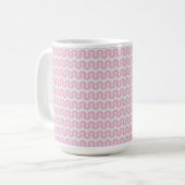 Mug Rose Retro Wavy (Devant gauche)