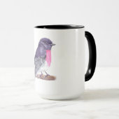 Mug Rose robin (Devant droit)