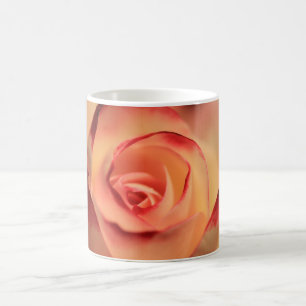 Mug Rose romantique orange