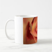Mug Rose romantique orange (Gauche)