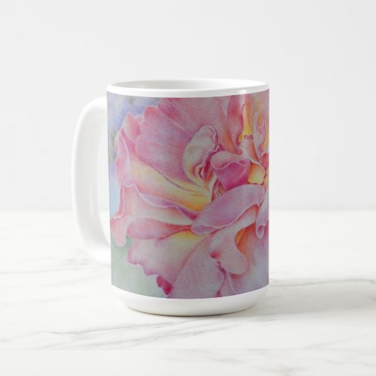 Mug Rose rose (Devant gauche)