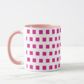 Mug rose rose blanc (Gauche)
