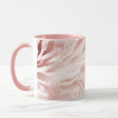 Mug Rose rose blanc Zebra Animal (Gauche)