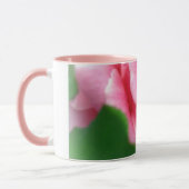 Mug Rose rose dans la boue de boisson en pleine florai (Gauche)