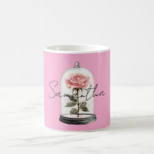 Mug Rose rose dans le verre